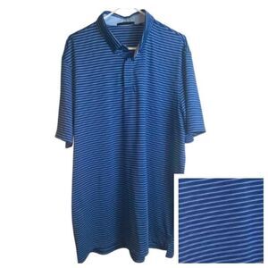 GREYSON Shadmoor Falcon Blue Golf Polo Stretch Comfort Wicking Men’s Size XXL